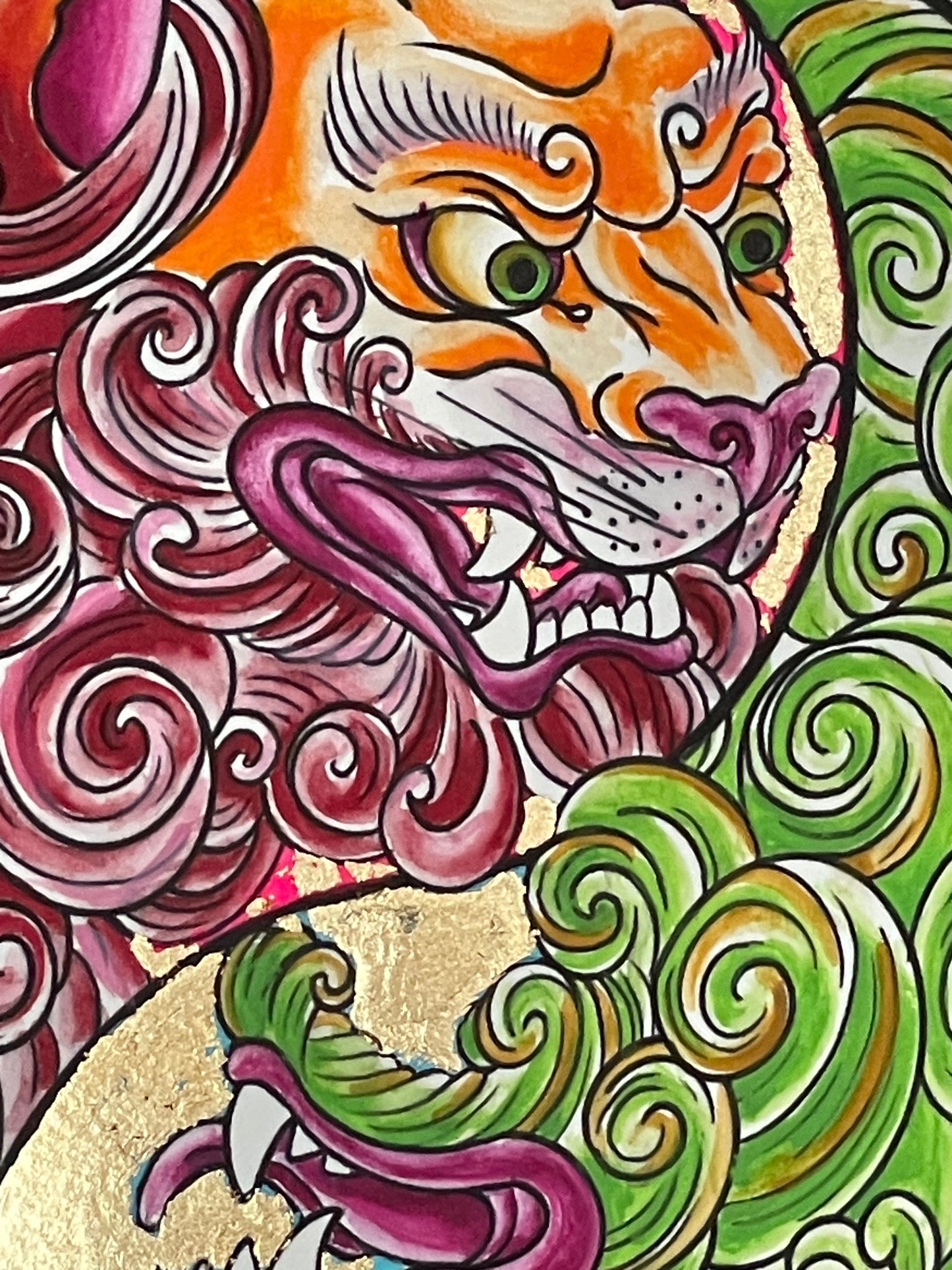 Balance - 9x12 mixed media on paper
