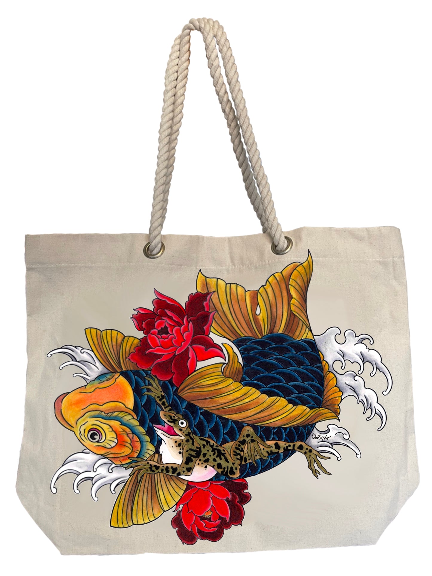 Original Artwork Canvas Tote Bag- 13 styles to choose from!
