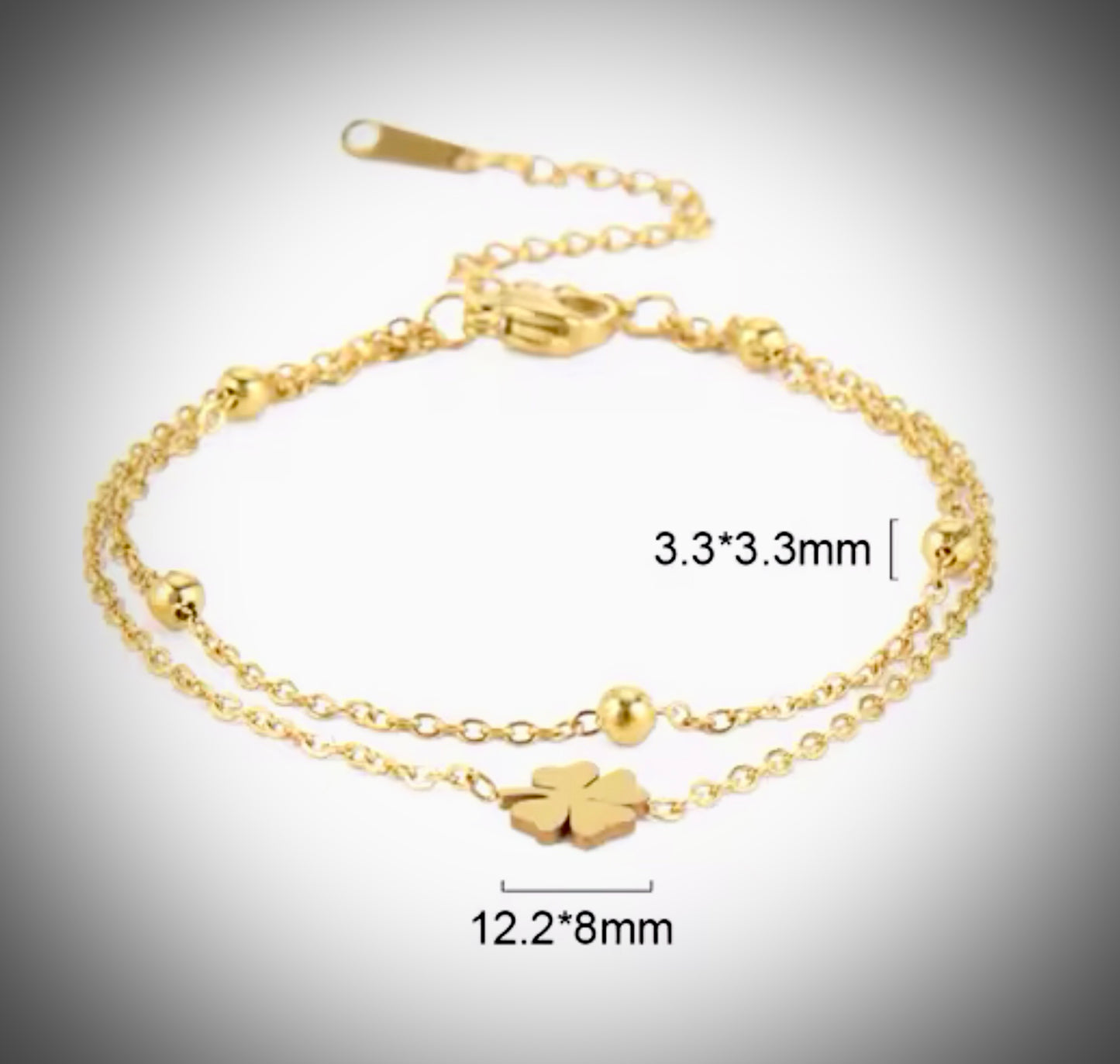 Four Leaf Clover Bracelet