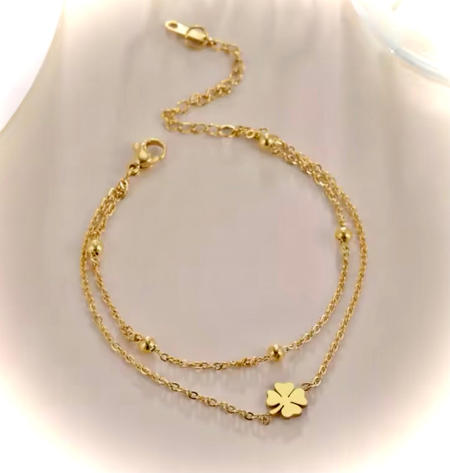 Four Leaf Clover Bracelet