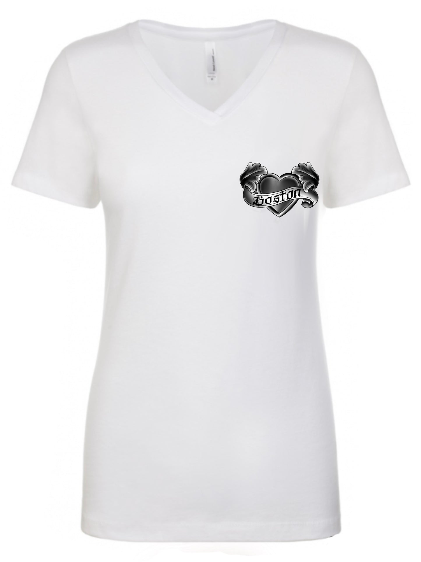 Santa Muerte Womans Fitted Tee