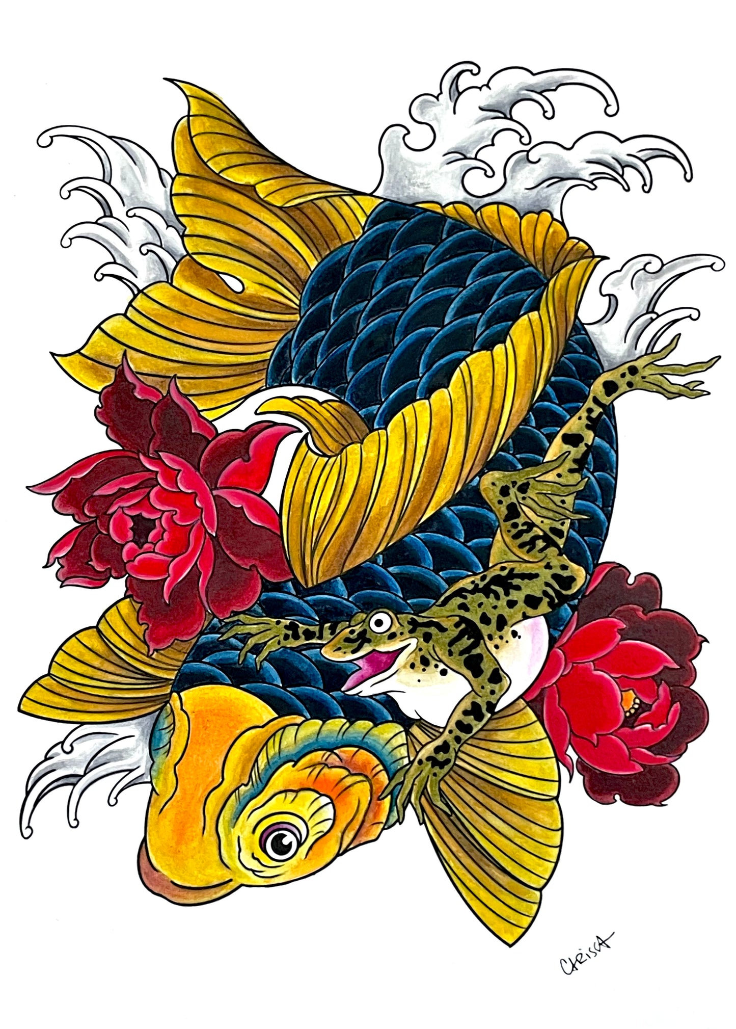 Kaeru and Koi