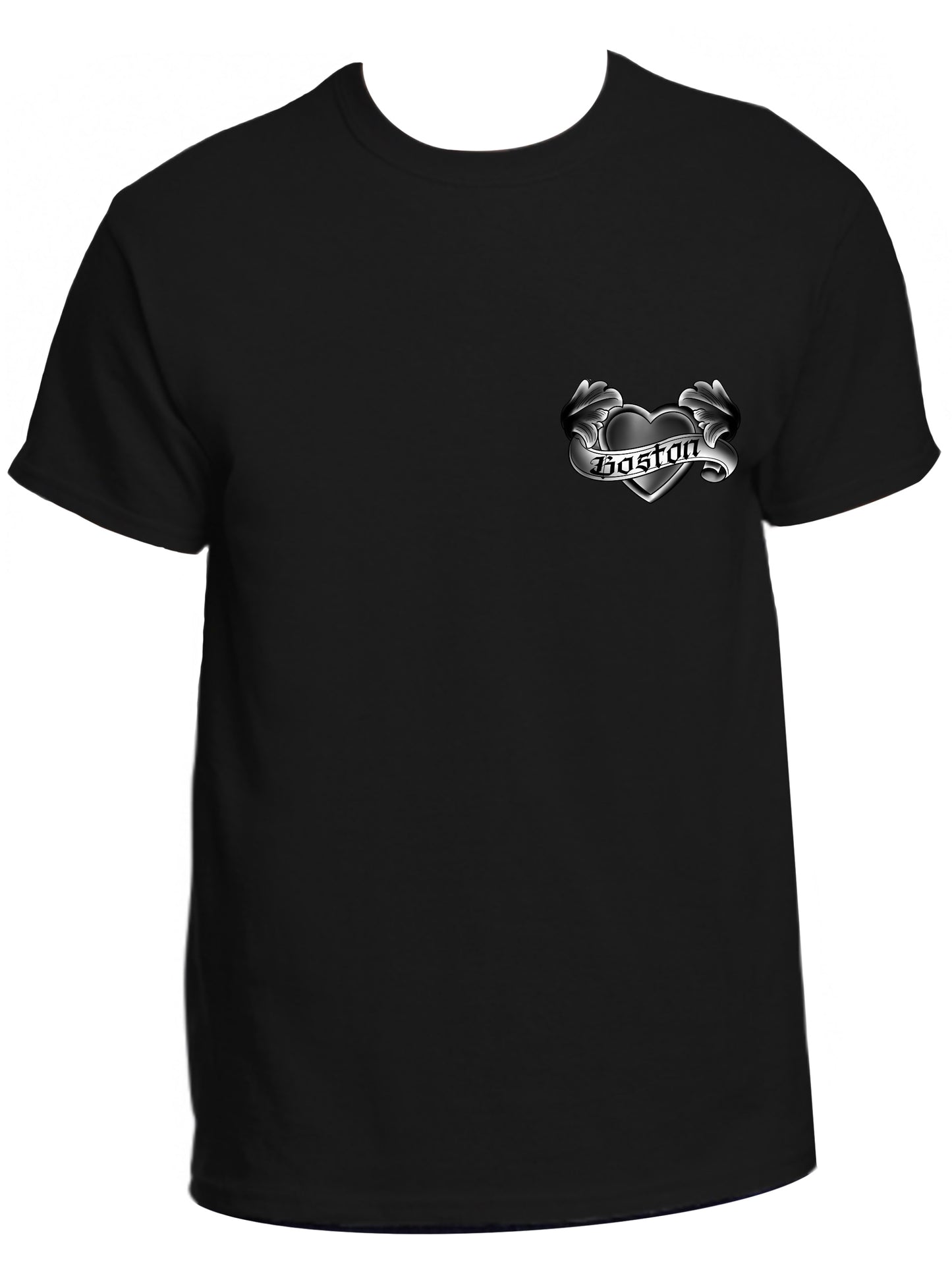 Santa Muerte Boston Mens Tee