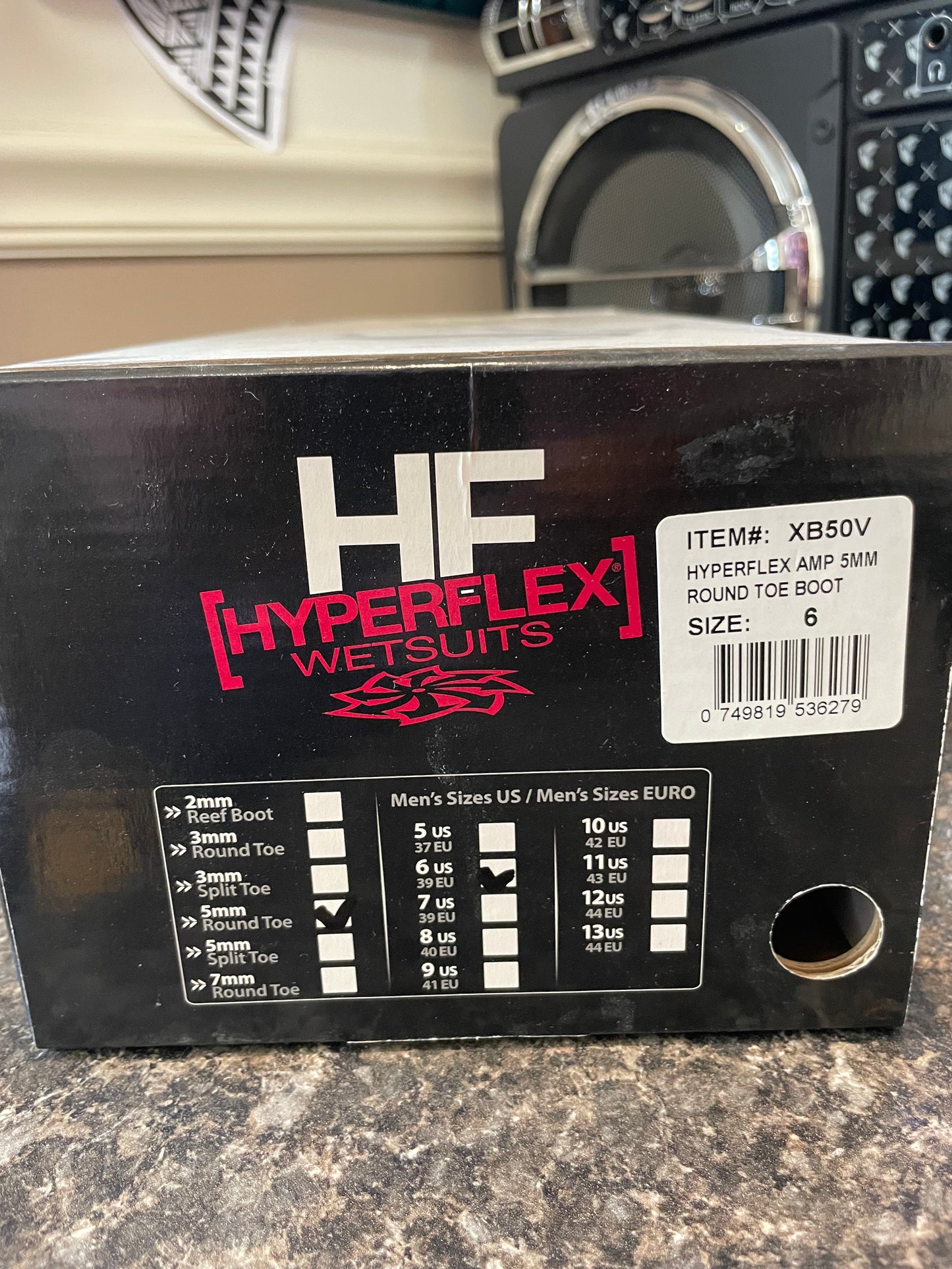 Hyperflex Amp 5mm RT Boot size 6 - FINAL SALE