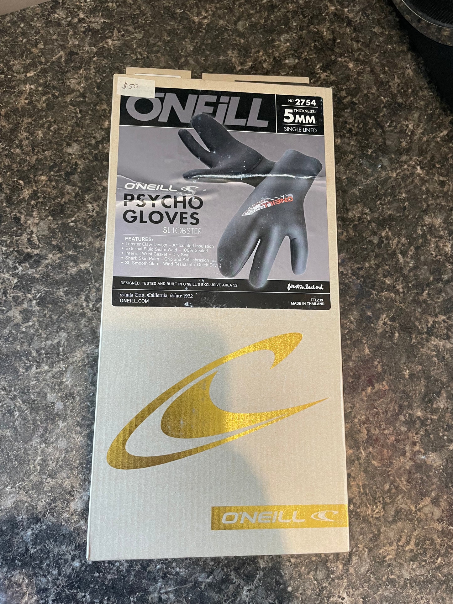 O’Neill 5mm Psycho Lobster Claw gloves-Final Sale