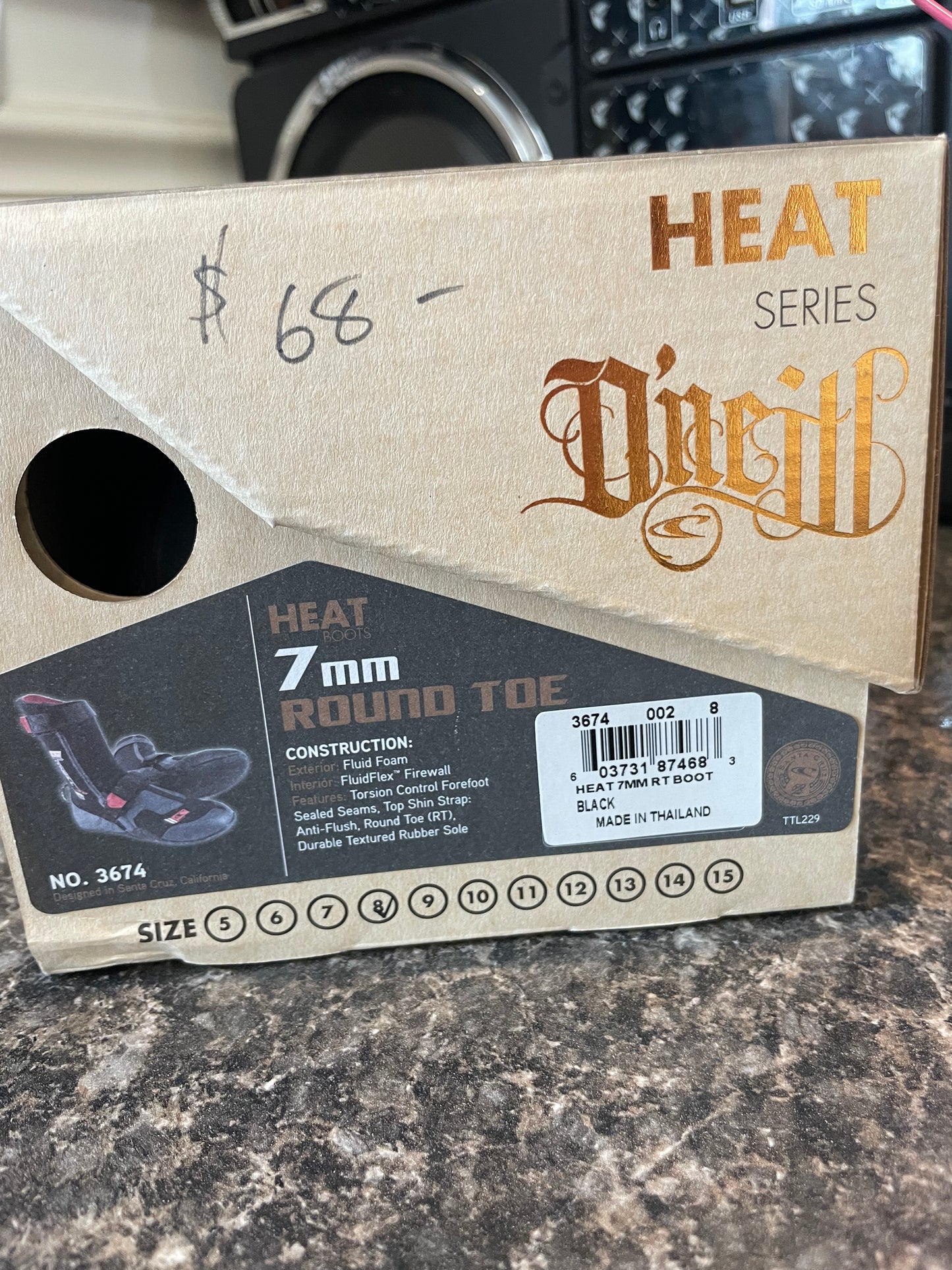O’Neill Heat Boots 7mm RT -FINAL SALE