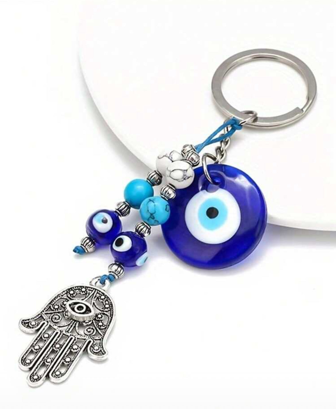 Evil Eye - Tarot Card Keychain / Bag Charm