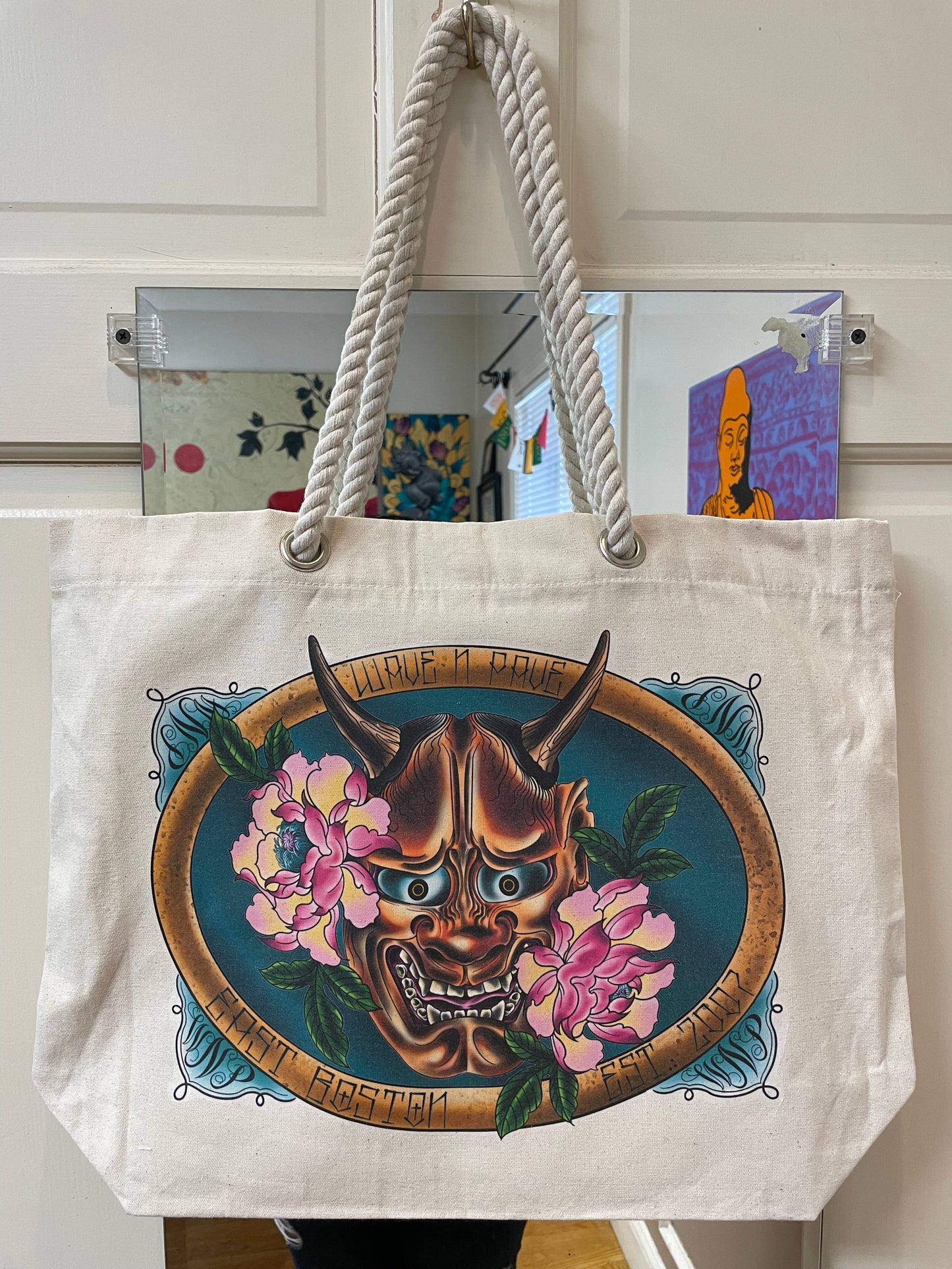 Original Artwork Canvas Tote Bag- 11 styles to choose from!