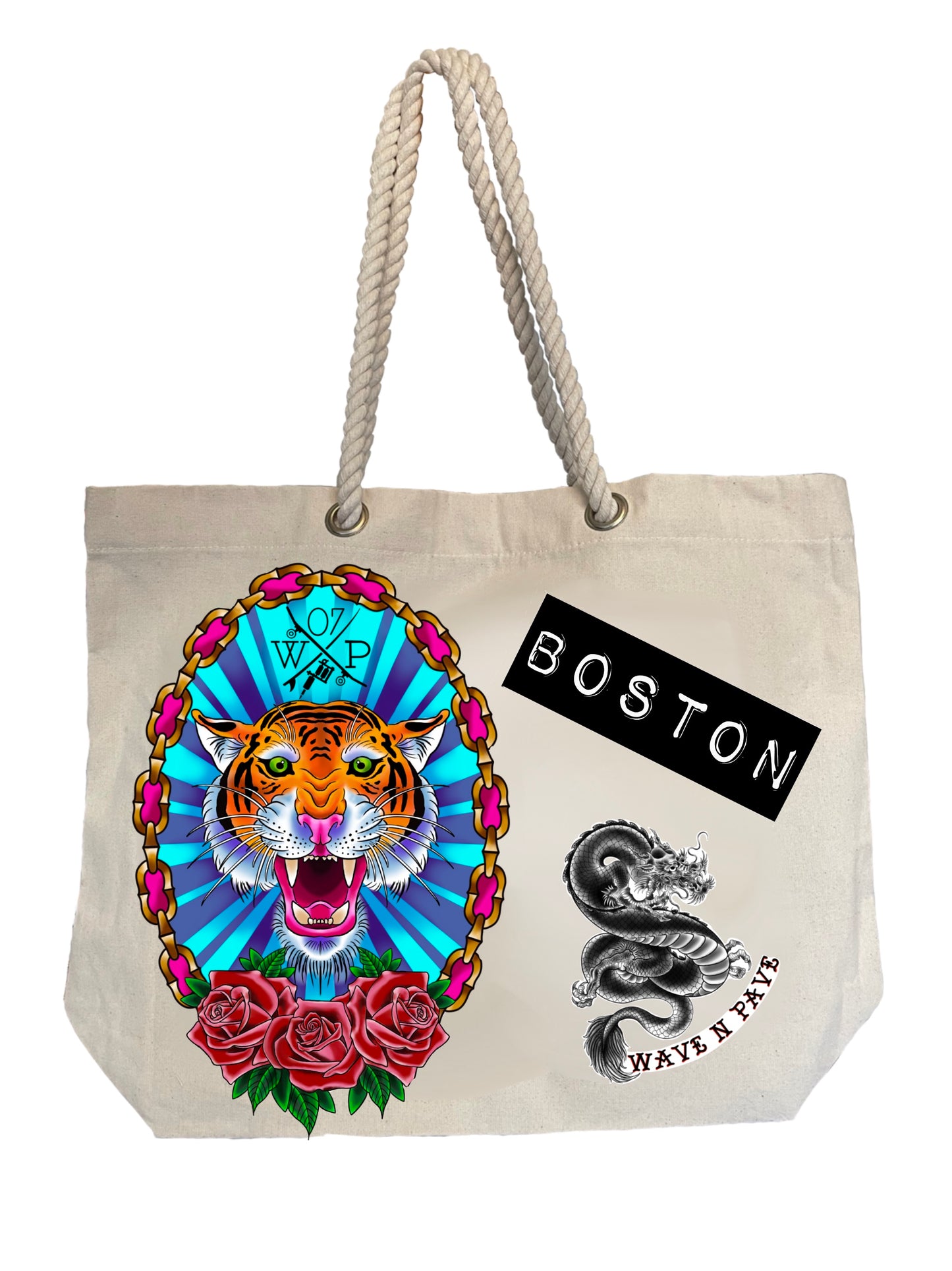 Original Artwork Canvas Tote Bag- 11 styles to choose from!