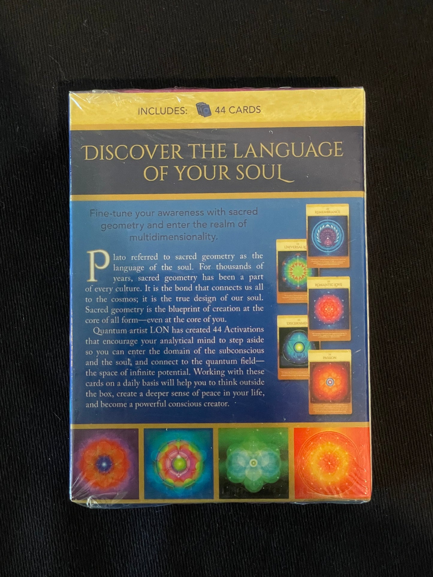 Sacred Geometry Activations Deck