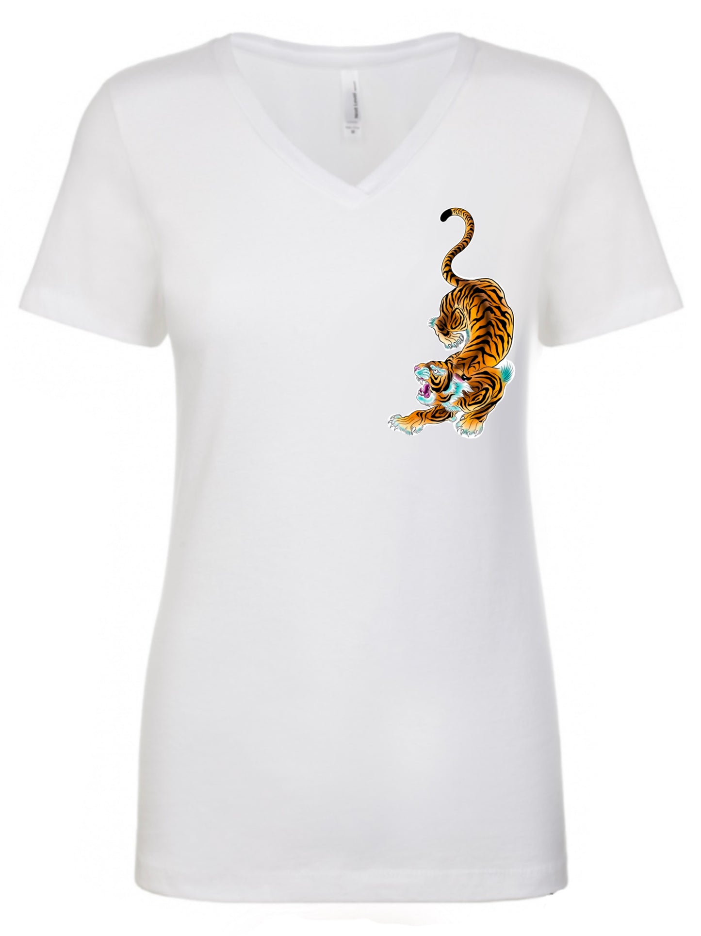Eastie Tiger Woman’s Fitted Tee