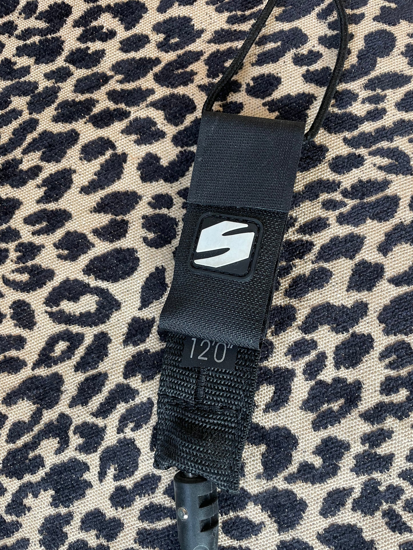 Sticky Bumps Sup Coil Leash- Black-10’, 11’, 12’