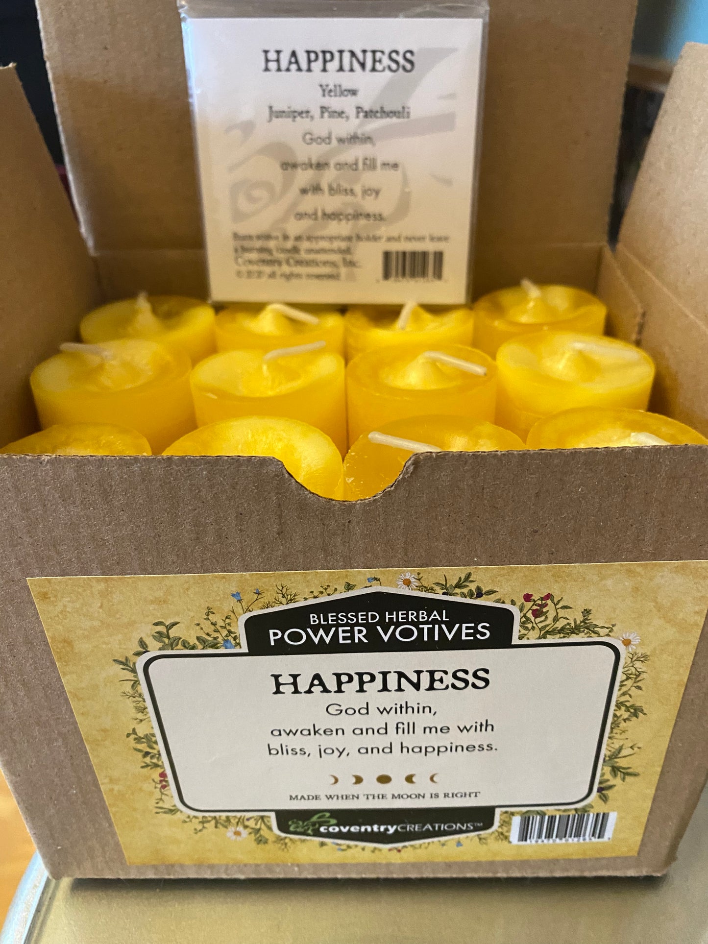 Blessed Herbal Happiness Power Votive