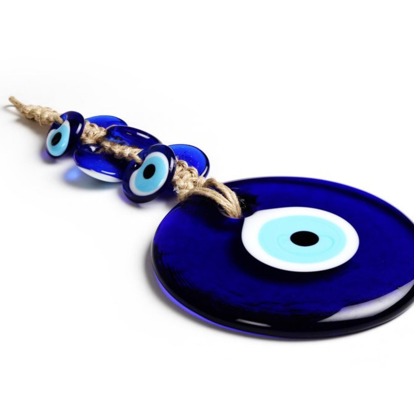 Large Turkish Glass Evil Eye Wall Hanging